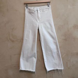 H&M Wide Leg Culottes Cropped Denim